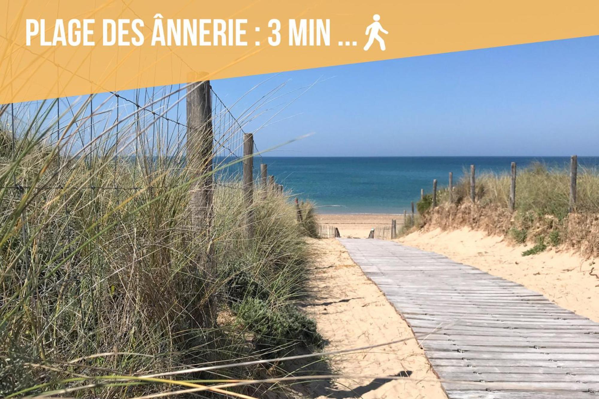 L'Annerie - Piscine Apartment La Couarde sur Mer Bagian luar foto